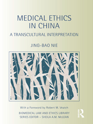 cover image of Medical Ethics in China